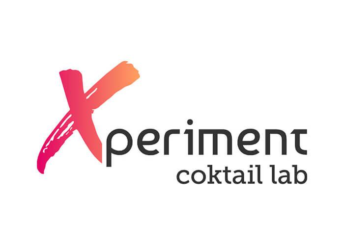 Identité visuelle Xpermient cocktail lab TDG 2021